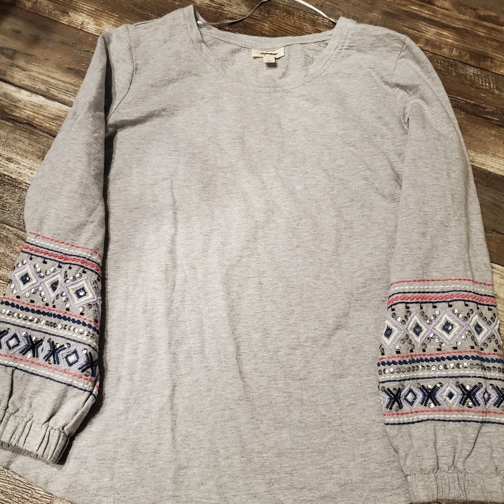 Sweatshirt with deco sleeves - Picture 3 of 4